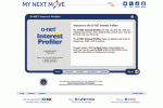 home page for oNet interest profiler