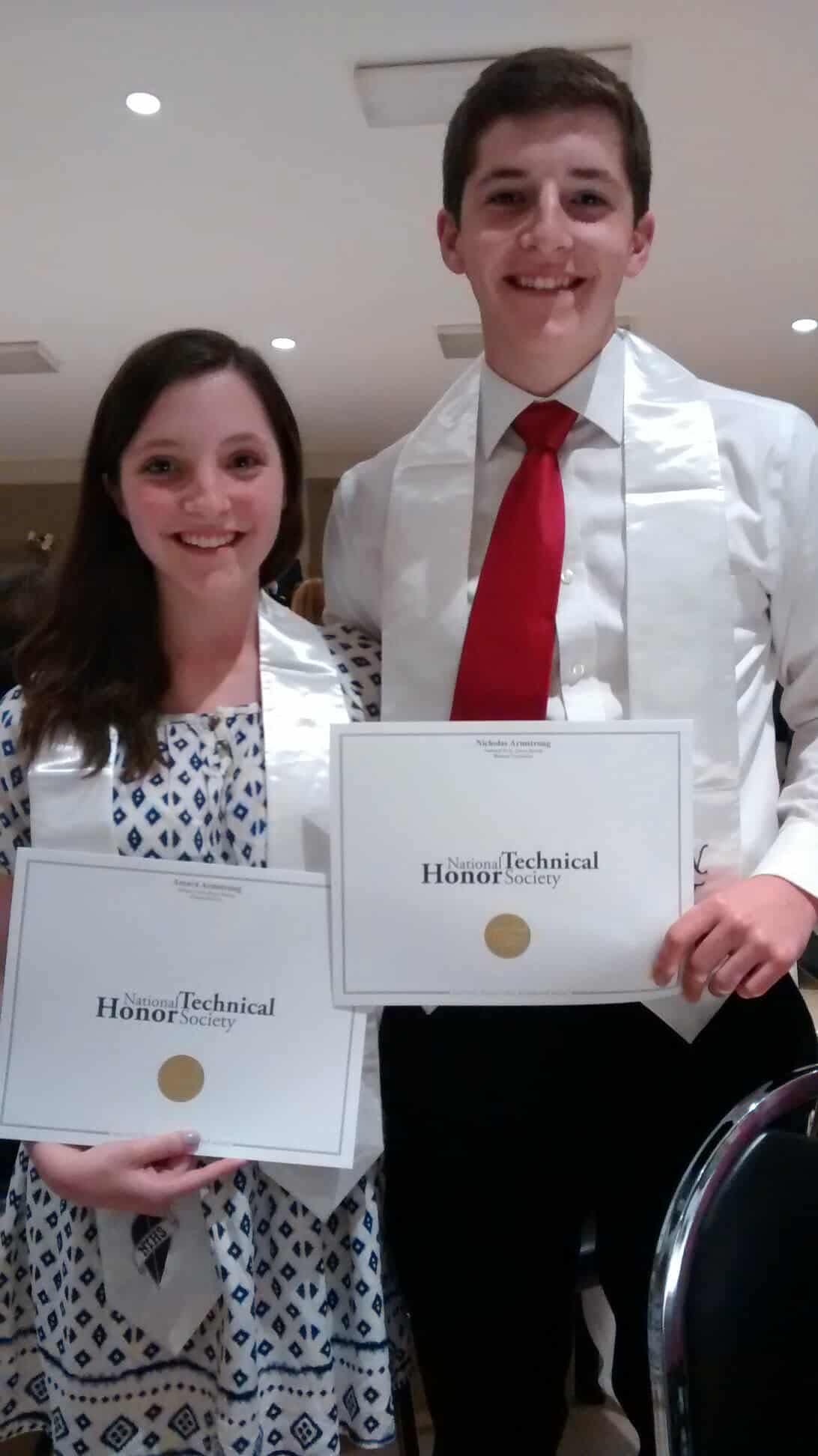 Nick and Amara Tech Honor Society.jpeg